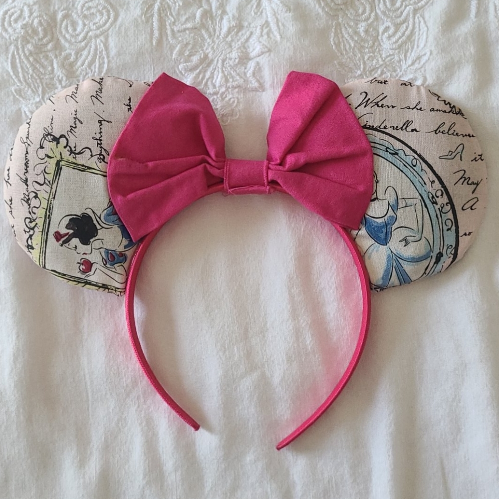 Pink Disney Princess Minnie Mouse Ears